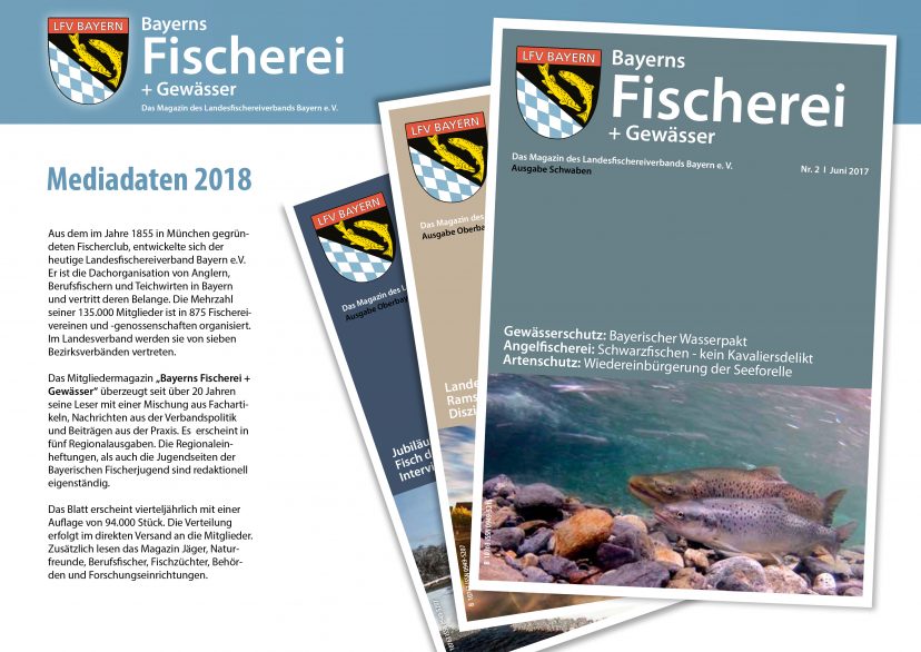 Mediadaten Bayerns Fischerei + Gewässer - Landesfischereiverband Bayern